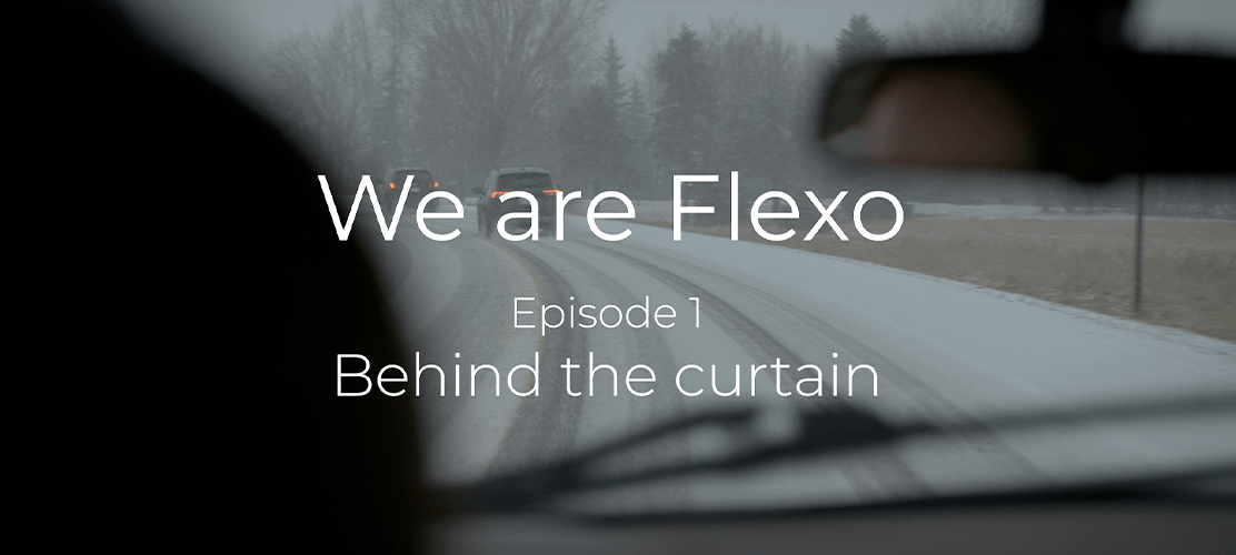 We Are Flexo episode one, Behind the Curtain